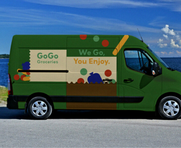 3M IJ 175CV3 Wrap on Van