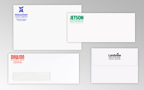 color envelopes collage