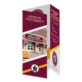 folded education brochure